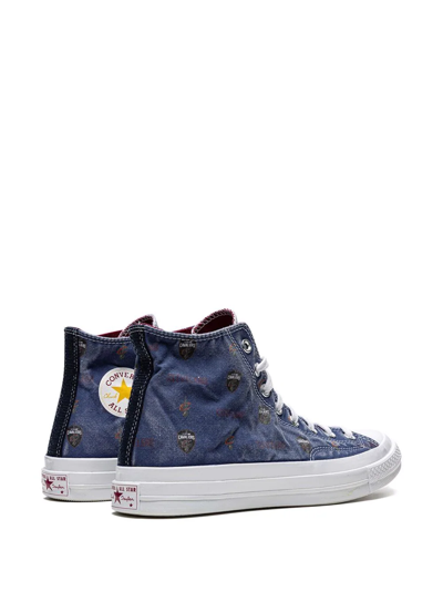Shop Converse Chuck 70s High "cleveland Cavaliers" Sneakers In Blue