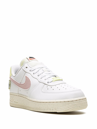 Nike Air Force 1 Low Next Natu "flower Power" Sneakers In White