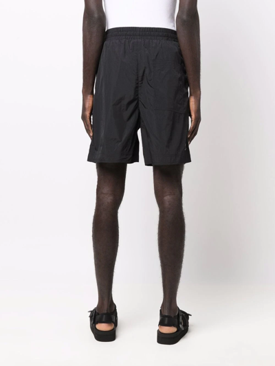 Tom Wood Achille Water-repellent Shell Shorts In Black