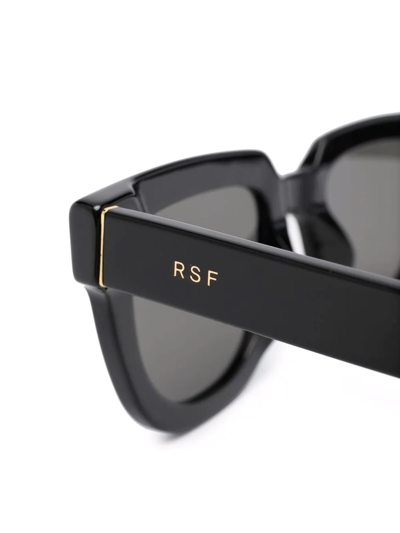 Retrosuperfuture Square Tinted Sunglasses In Black