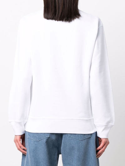 Patou Logo-print Sweatshirt In White