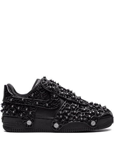 Shop Nike X Swarovski Air Force 1 Lxx "black" Sneakers