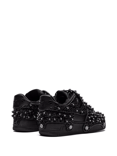 Nike X Swarovski Air Force 1 Low-top Sneakers In Black