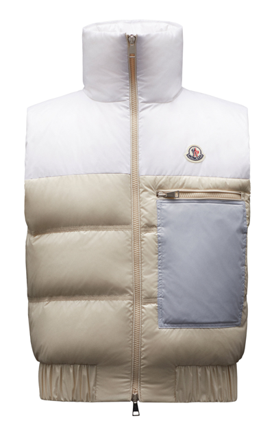 Shop Moncler Women's Criel Short Down Vest In White
