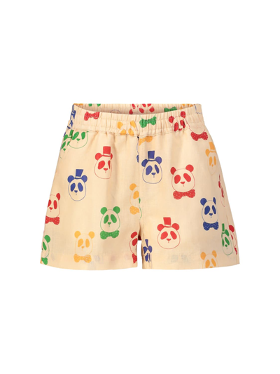 Shop Mini Rodini Kids Shorts In Beige