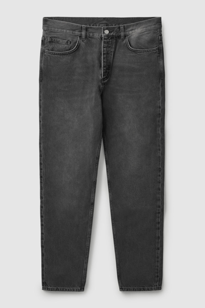Shop Cos Pillar Jeans - Tapered In Grey