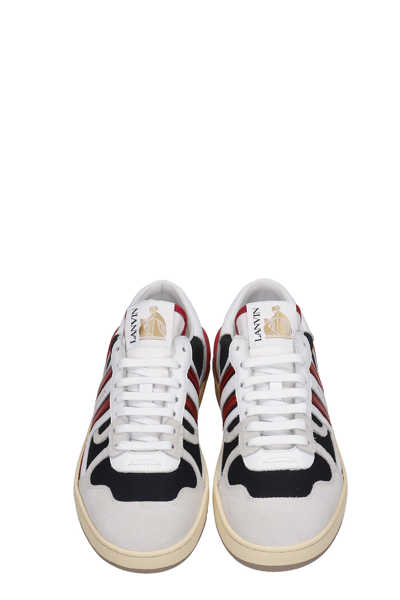 Shop Lanvin Clay Sneakers In Black Leather