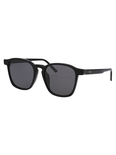 Retrosuperfuture Unico Black Sunglasses In Black
