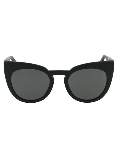 Shop Mykita Mmraw005 Sunglasses In 812 Raw Black