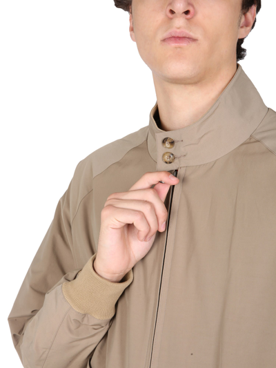 Shop Baracuta G9 Harrington Jacket In Beige