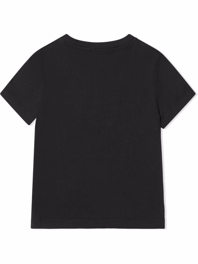 Shop Calvin Klein Jeans Est.1978 Ck Logo-print Cotton T-shirt In Black