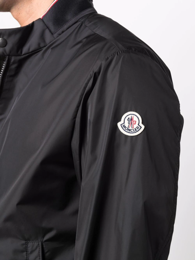 Shop Moncler Reppe Zip-front Jacket In Black