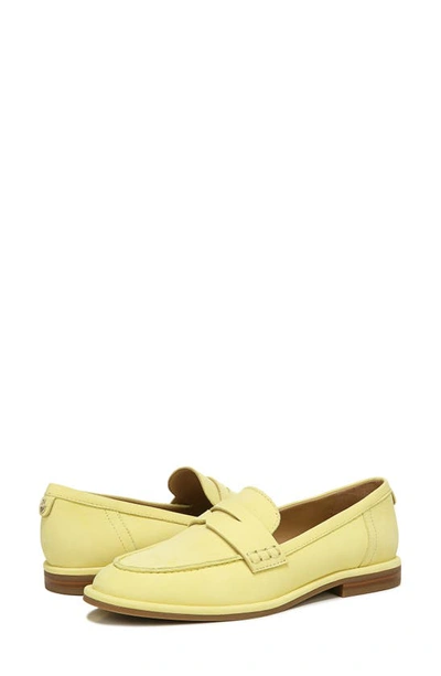 Shop Sam Edelman Birch Penny Loafer In Butter Yellow