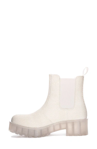 Shop Dirty Laundry Margo Snake Embossed Chelsea Boot In Natural
