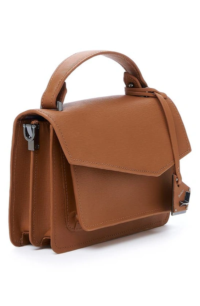 Shop Botkier Cobble Hill Leather Crossbody Bag In Coffee