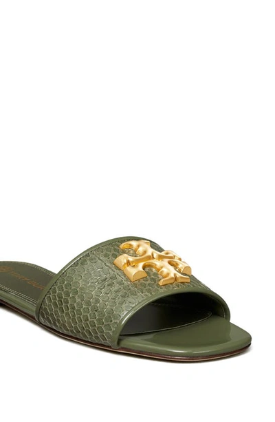 Shop Tory Burch Eleanor Slide Sandal In Palm Leaf/ Palm Leaf