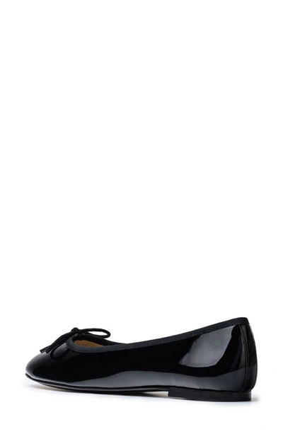 Jon Josef Barcelona Ballet Flat In Black Patent