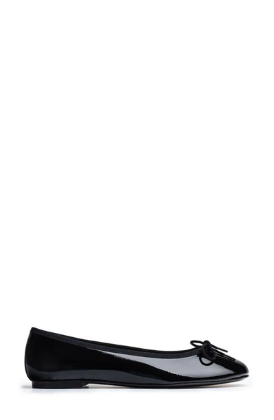 Jon Josef Barcelona Ballet Flat In Black Patent