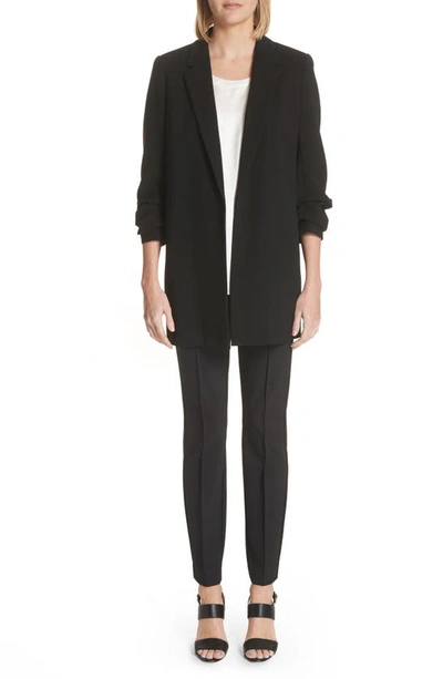 Shop Lafayette 148 Gramercy Acclaimed Stretch Pants In Black