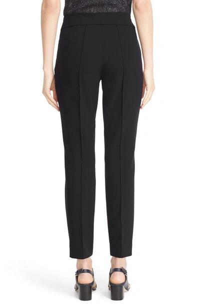 Shop Lafayette 148 Gramercy Acclaimed Stretch Pants In Black