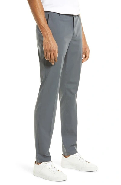 7 For All Mankind Adrien Chinos In Charcoal