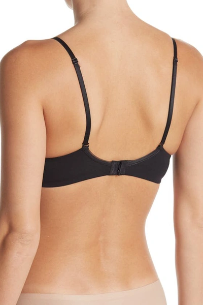 Shop On Gossamer Cabana Cotton Blend Convertible Underwire Bra In Black