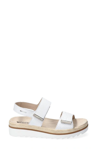 Shop Mephisto Dominica Sandal In Wh45730/ 1230