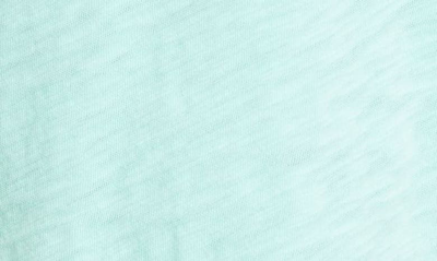 Shop Atm Anthony Thomas Melillo Slub V-neck Tee In Aqua Surf