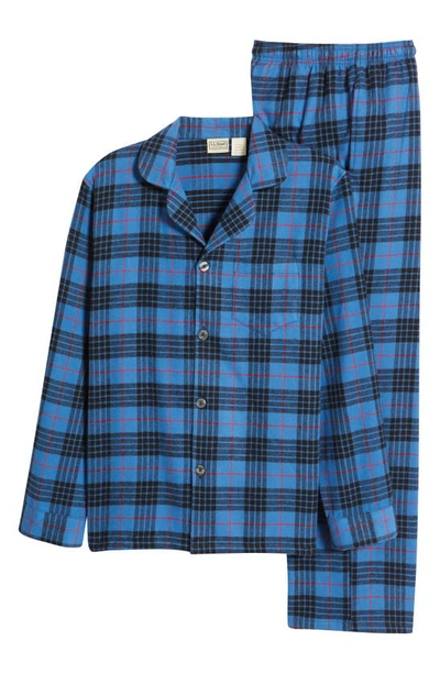 L.L.BEAN SCOTCH PLAID FLANNEL PAJAMAS 