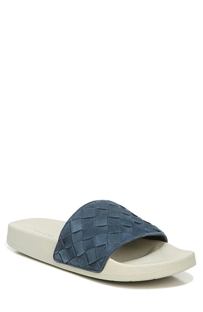 Shop Vince Watley 2 Slide Sandal In Steel Blue