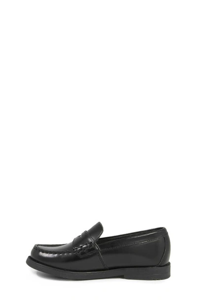 Florsheim Toddler, Little And Big Boy Croquet Penny Loafer Jr. Shoes In Black