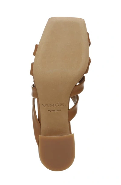 Shop Vince Tessa Strappy Sandal In Cuoio