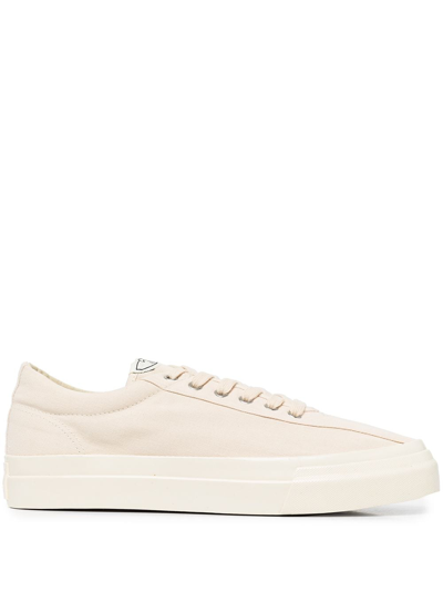 Shop Stepney Workers Club Dellow Canvas Shoes In Neutrals