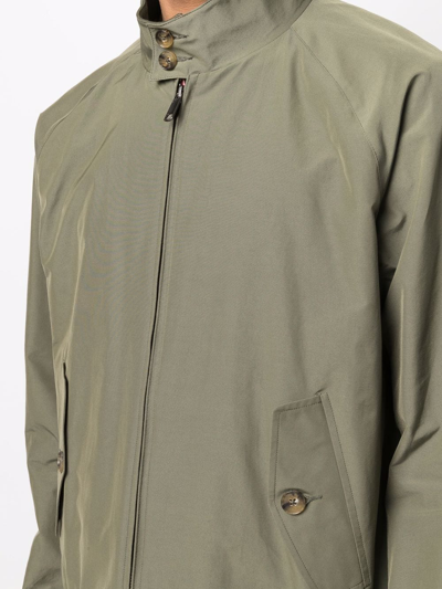 Baracuta G9 Harrington Jacket In Military Green In Green