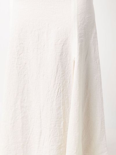 Shop Chloé Rock Textured Skirt In White