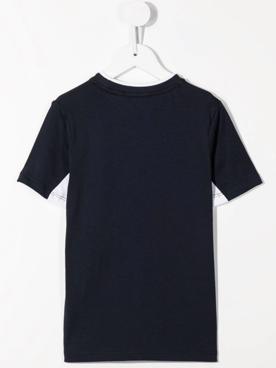 Shop Aigner Logo-print T-shirt In Blue