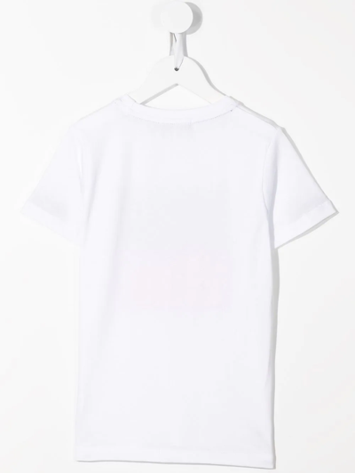 Shop Aigner Logo-print T-shirt In White