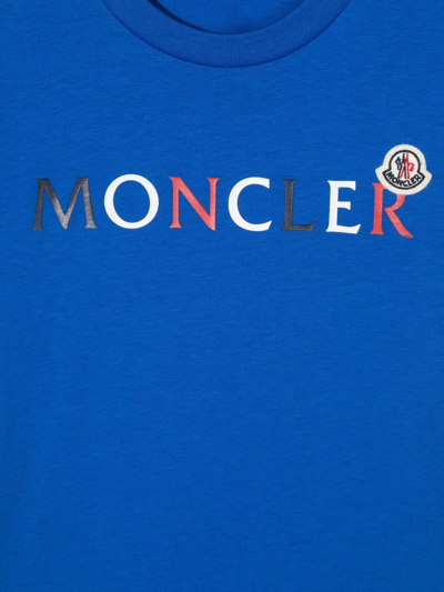 MONCLER LOGO-PRINT COTTON T-SHIRT 