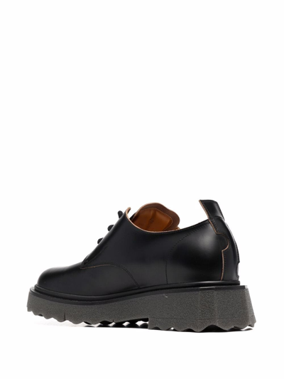 海绵鞋底系带德比鞋