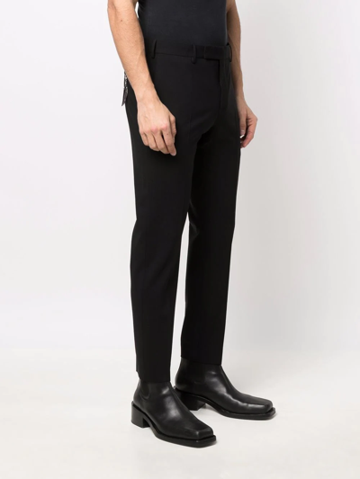 Pt Torino Virgin Wool Trouser - Atterley In Black