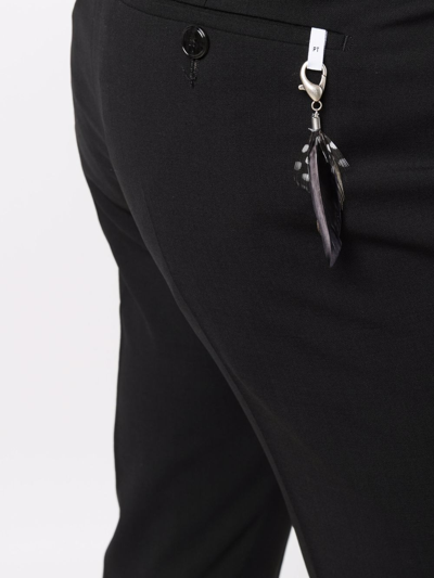 Pt Torino Virgin Wool Trouser - Atterley In Black