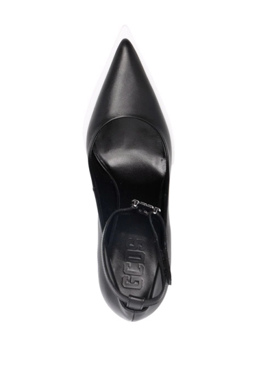 Shop Gcds Pointed-toe Pump In Black