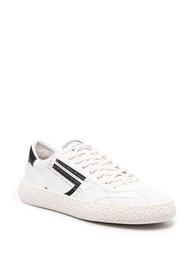 Shop Puraai Mora Low-top Sneakers In White