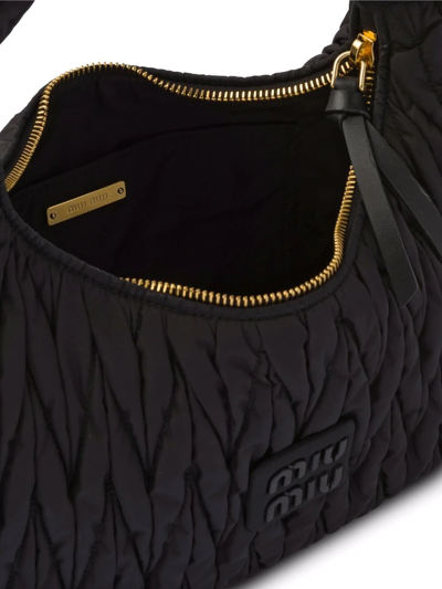 Shoulder bags Miu Miu - Wander matelassé leather shoulder bag