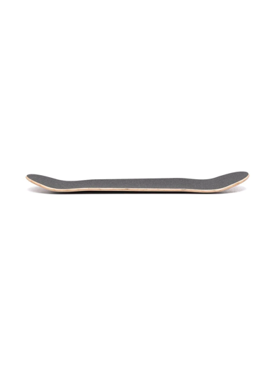 Shop Vision Of Super Flames Wood Skateboard In Black