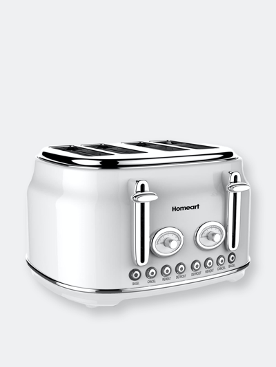 Shop Armadale Brands Homeart Retro 4-slice Toaster In Grey