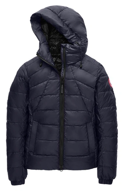 Shop Canada Goose Abbott Packable 750 Fill Power Down Jacket In Admiral Navy