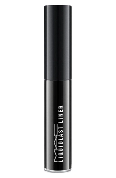 Shop Mac Cosmetics Liquidlast 24-hour Waterproof Liner In Point Black