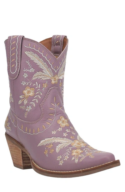 Dingo Primrose Western Boot In Lavendar