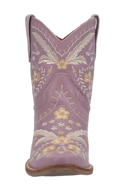 Dingo Primrose Western Boot In Lavendar